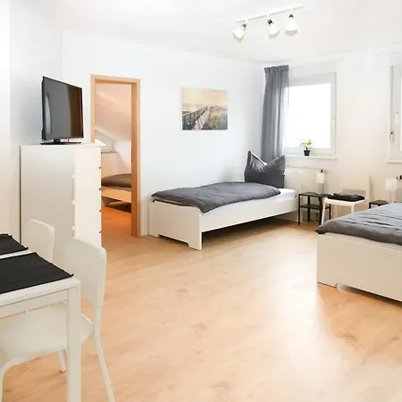 -mrliving- Moderne Im Pohlheim-hausen, Einzelbetten, Smart-tv, Kueche -ph01, Ph02- Pohlheim