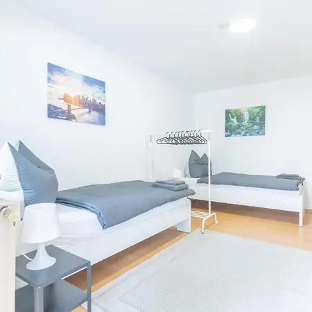 -mrliving- Moderne Im Pohlheim-hausen, Einzelbetten, Smart-tv, Kueche -ph01, Ph02- * Pohlheim